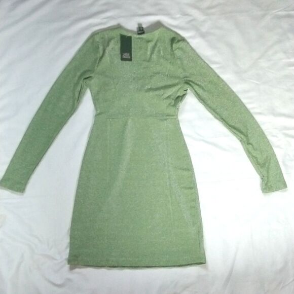 NWT Wild Fable Cut-out Bodycon dress - Picture 4 of 6